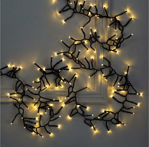 Гирлянда светодиодная "Шнур" 100LED 3Вт 220В Желтая IP44 10м фото Гирлянда светодиодная "Шнур" 100LED 3Вт 220В Желтая IP44 10м картинка